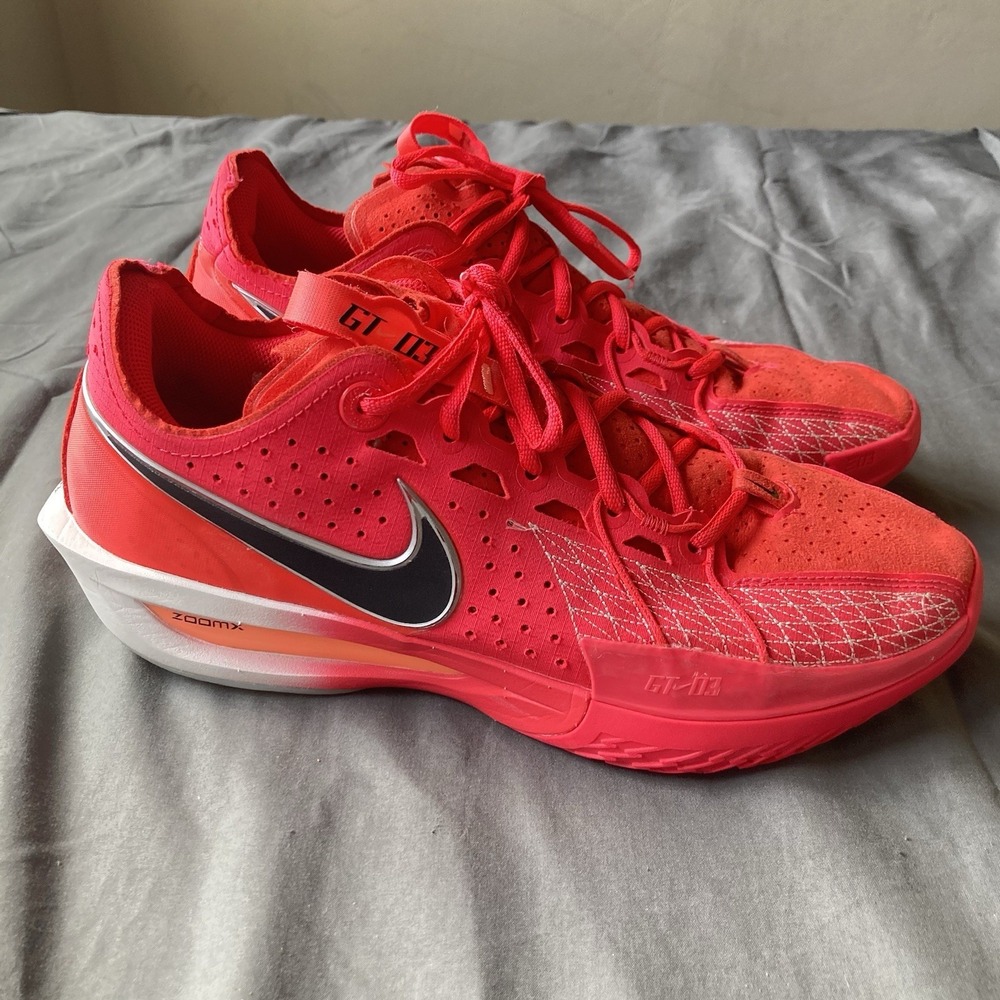 Nike Air Zoom GT Cut 3 Siren Red Size 11.5 DV2913-602 Basketball Sneakers